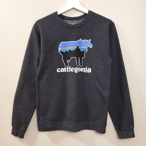 Cows Ice Cream - Patagonia Parody Sweatshirt - Size XS